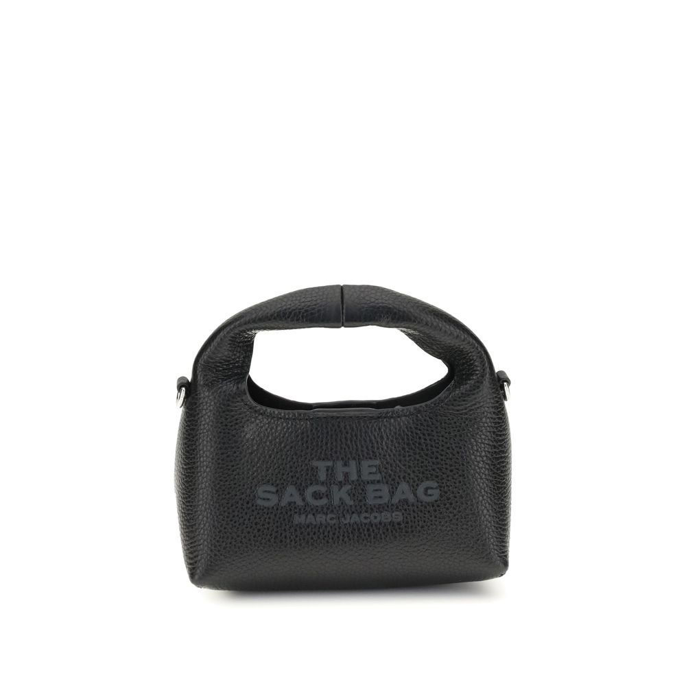 Marc Jacobs Black Calf Leather Bos Taurus Shoulder Bag