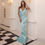 Thumbnail: Marissa Aqua Sequin Gown