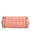 Thumbnail: Michael Kors Peach Quilted Leather Logo Crossbody VIVIANNE Messenger Bag