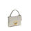 Thumbnail: Coccinelle Cream Calf Leather Bos Taurus Handbag