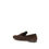 Thumbnail: Tory Burch Brown Leather Slip-On Loafers