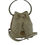 Thumbnail: Versace White Lamb Leather Small Bucket Shoulder Bag