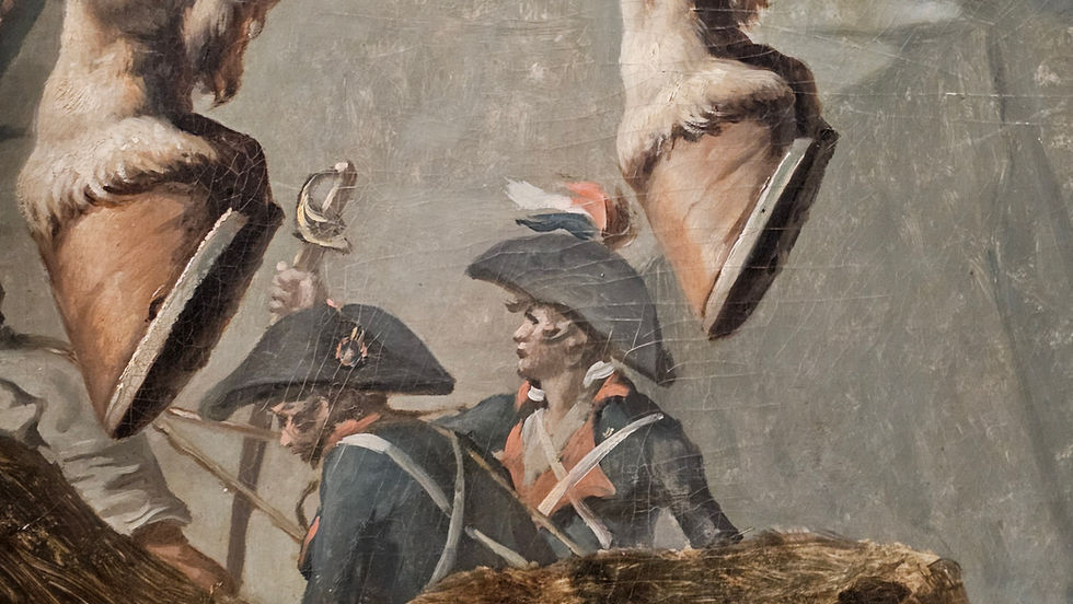 Napoleão Cruzando os Alpes  por Jacques-Louis David 