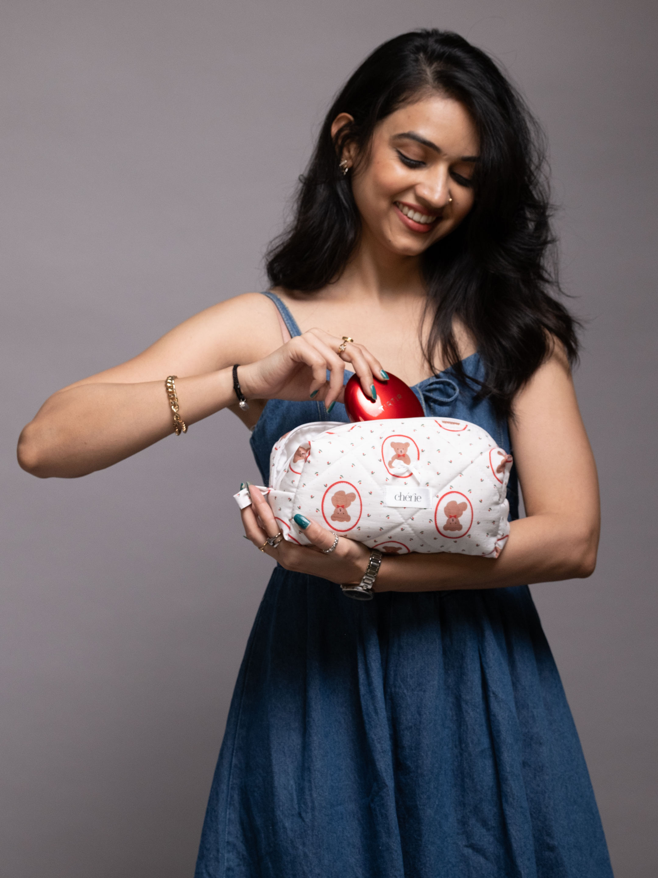 Teddy Bear Beauty Bag