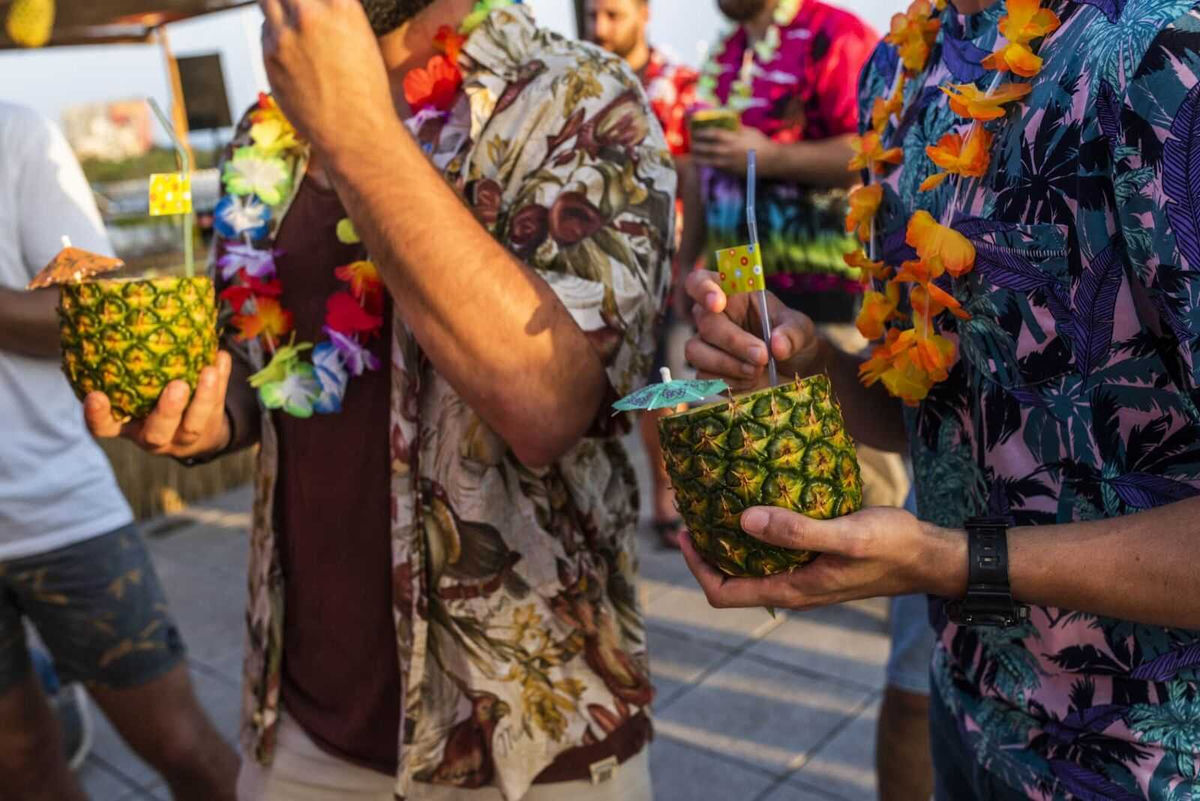Hawaiian Sunset: fiesta hawaiana en la azotea de las oficinas de Letgo — foto 5