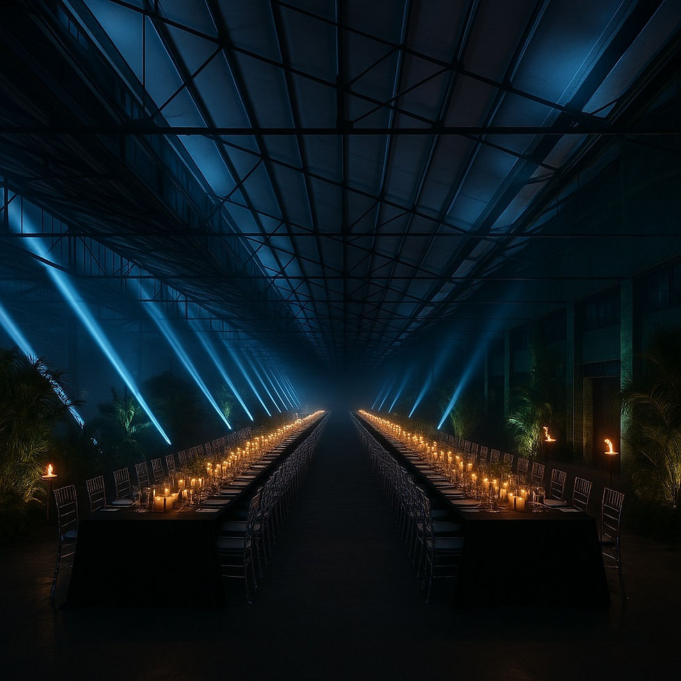 cena gala antigua fabrica mercedes barcelona