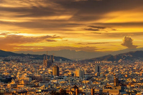 Barcelona con vistas. Ciudad para organizar eventos