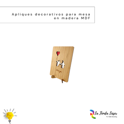 Decoración Madera Corte Laser