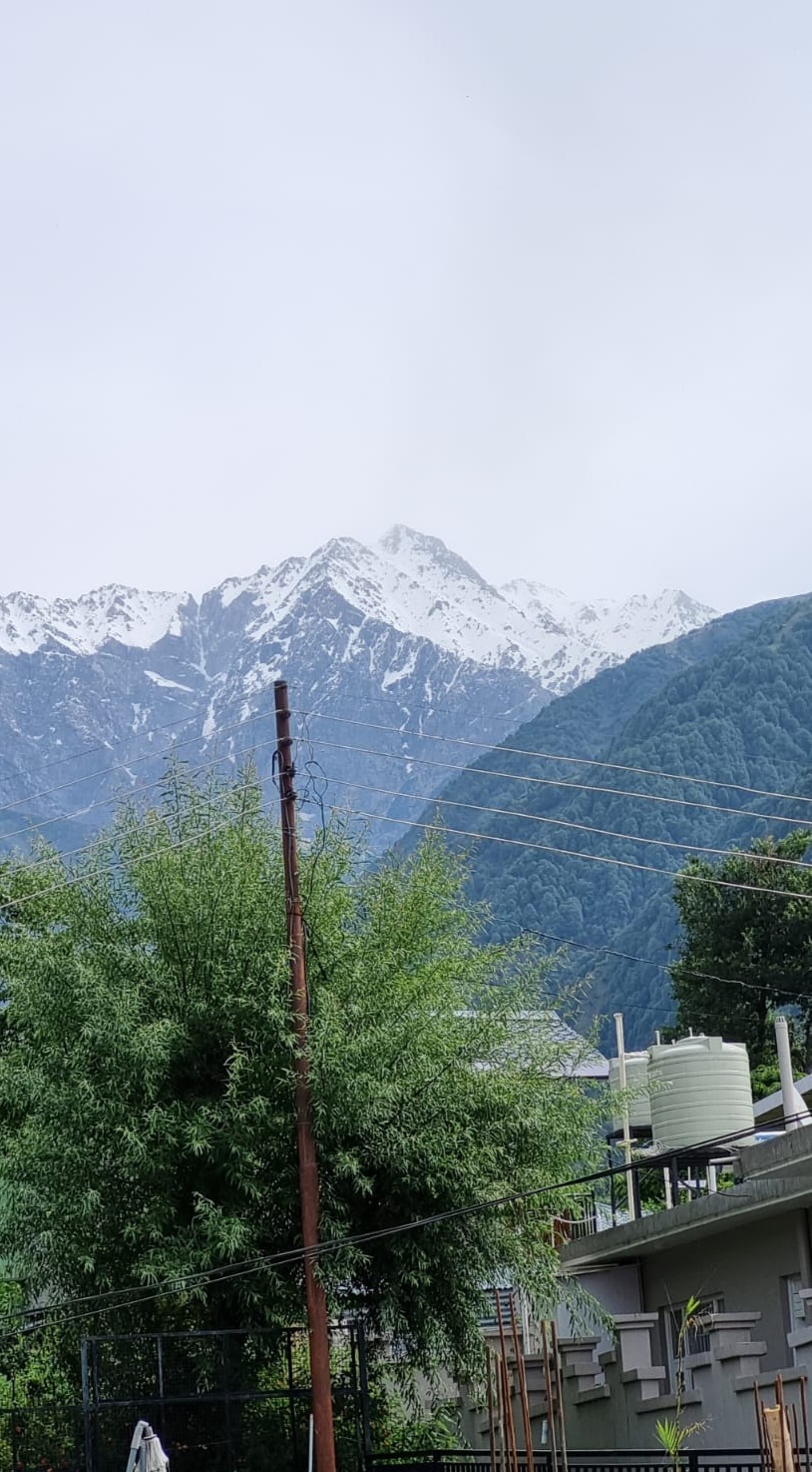 a snowy top mountain that offers peace