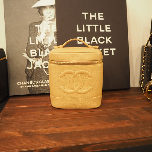 CHANEL シャネル キャビアスキン バニティバッグ | gracias