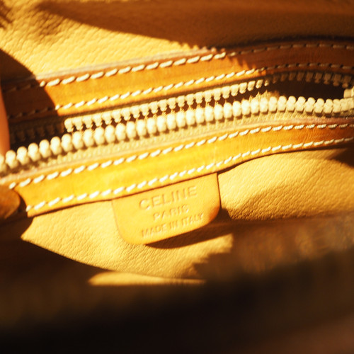 CELINE セリーヌ マカダム柄 筒型ハンドバッグ | gracias