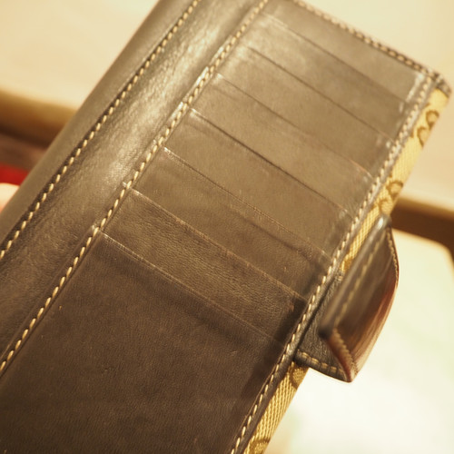 GUCCI 長財布 GGキャンバス2つ折り | gracias