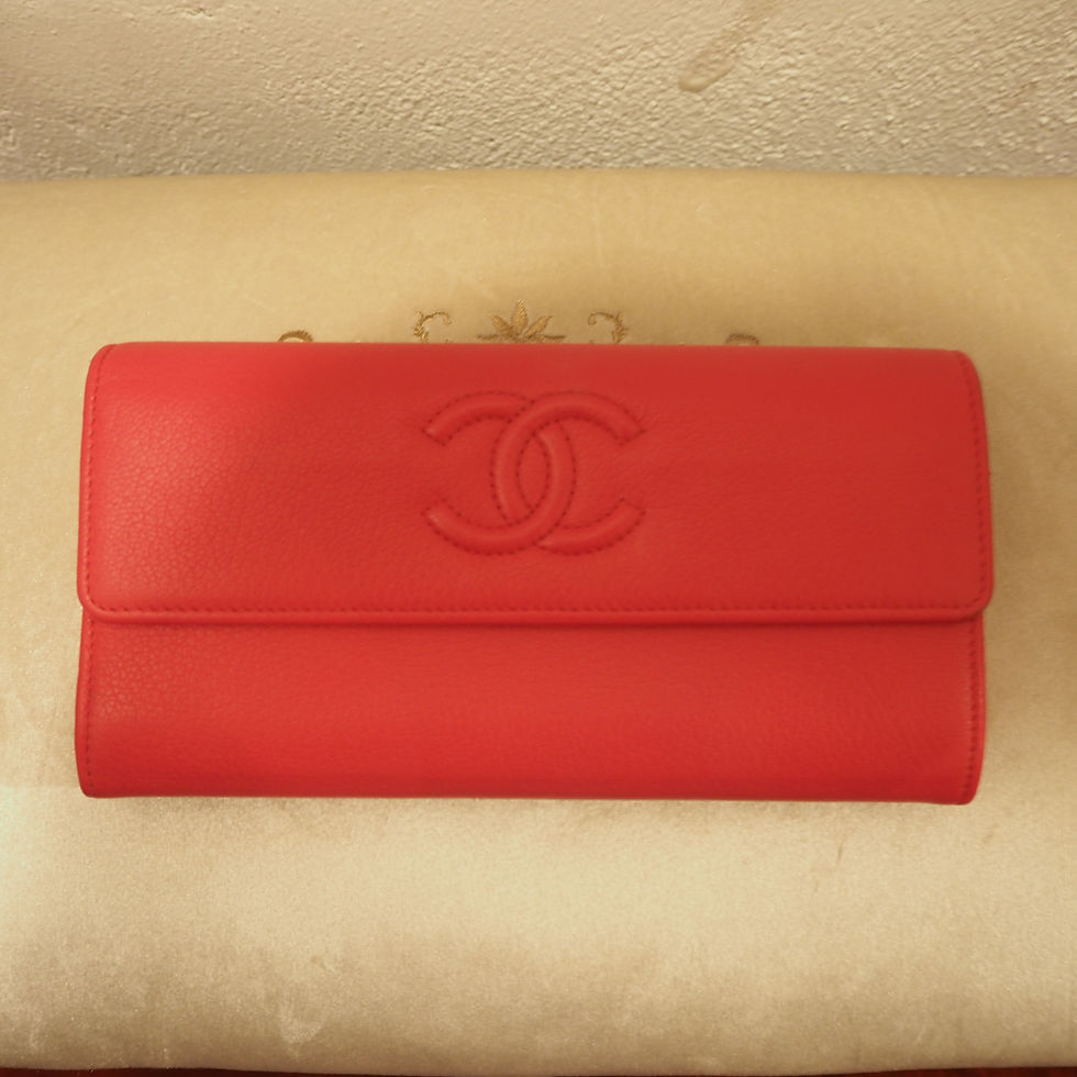 CHANEL キャビアスキン 長財布 ピンク | gracias