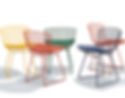 Bertoia Side Chair With Seat Cushion