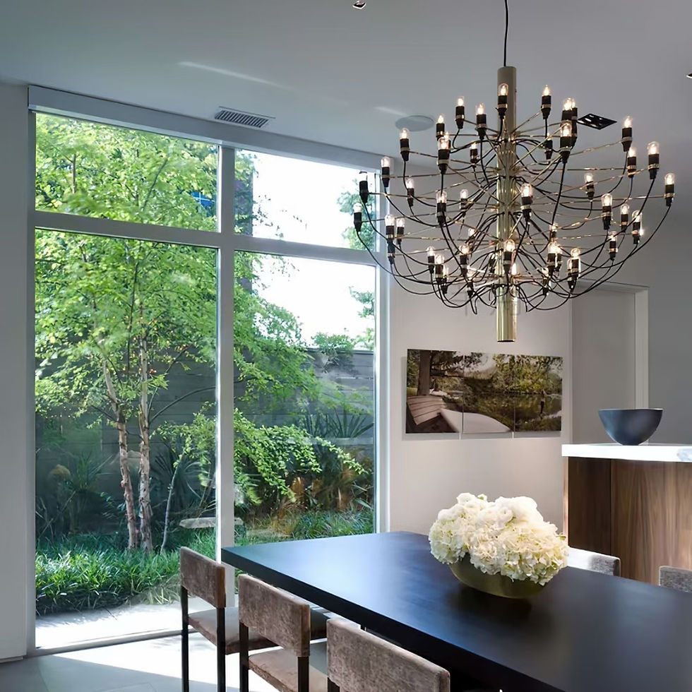 Thumbnail: Sarfatti 2097 Style Suspension Lamp designed in 1958