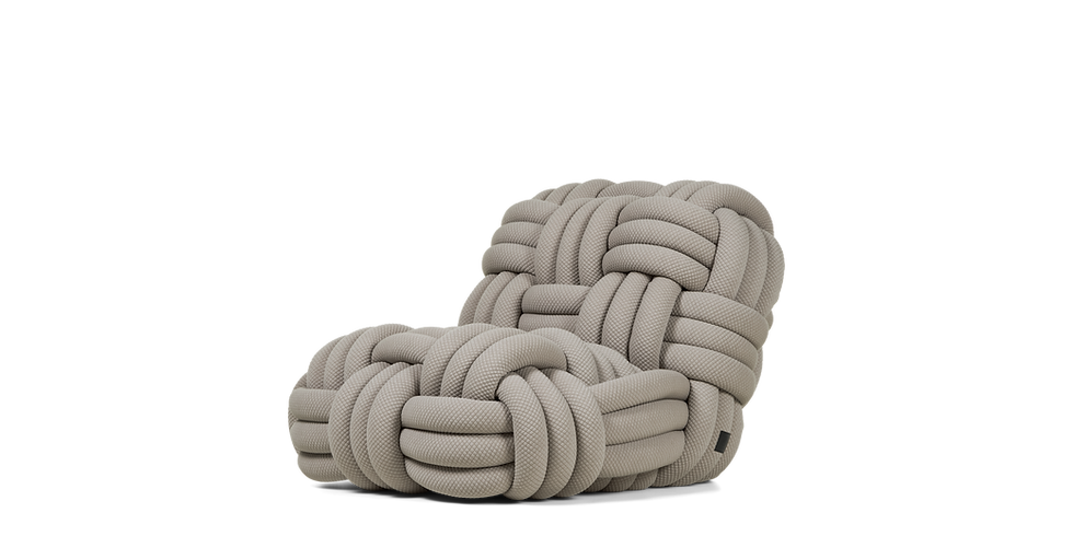 Thumbnail: Custom Knitt Style Lounge Chair
