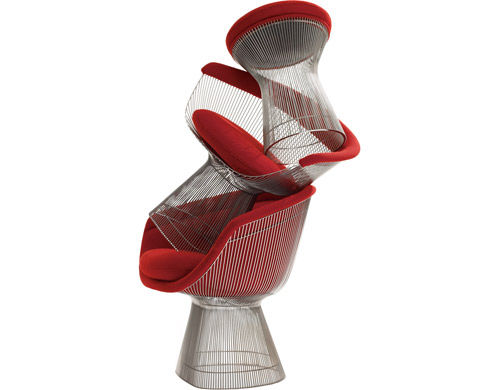 Thumbnail: Platner Arm Chair 4 Chairs Package Deal
