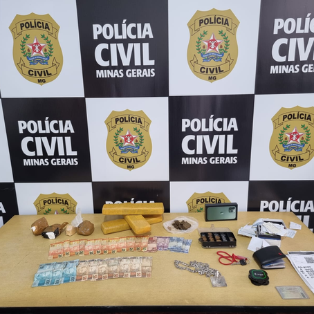 Operação Radioactive resulta em prisão de dupla por tráfico em Ubá e região