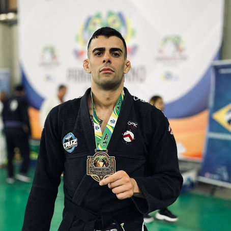 Atleta Júnior Cruz participa do Campeonato Panamericano de Jiu-Jítsu da CBJJO no Rio de Janeiro