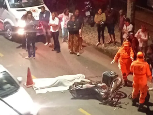 Colisão entre motocicletas deixa jovem morto e outro ferido em Cataguases
