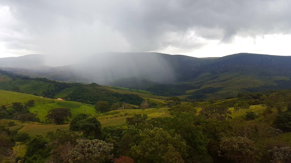 Zona da Mata Mineira terá fim de semana com muitas nuvens, pancadas de chuva e queda nas temperaturas