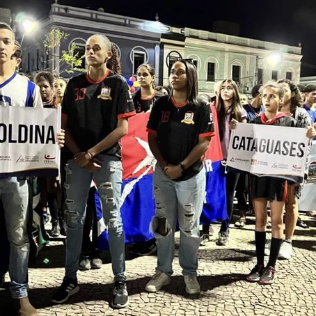 Dois mil atletas participam da abertura do JEMG em Cataguases