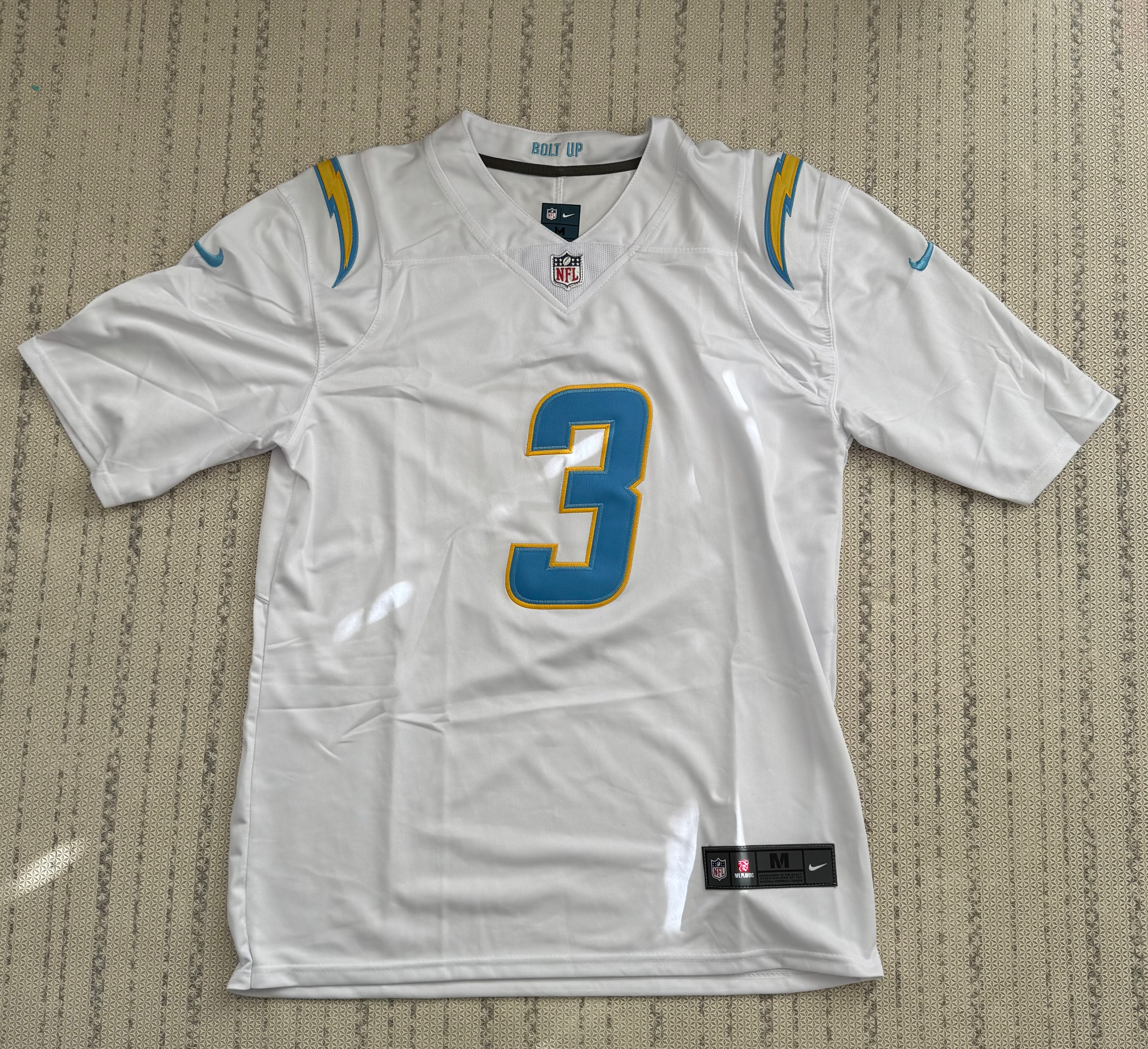 Los Angeles Chargers White Jersey