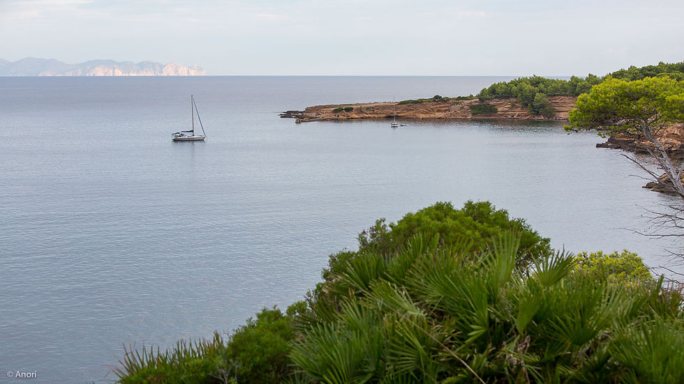 Ankerplatz auf Mallorca