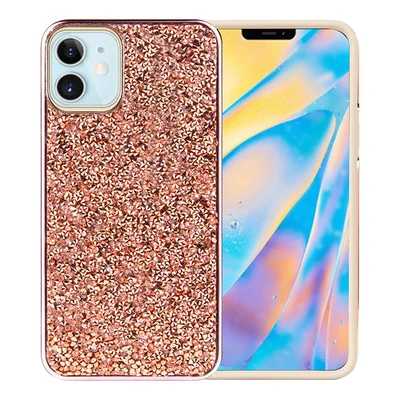 iPhone 12 5.4" Diamond Electroplated Hybrid Case