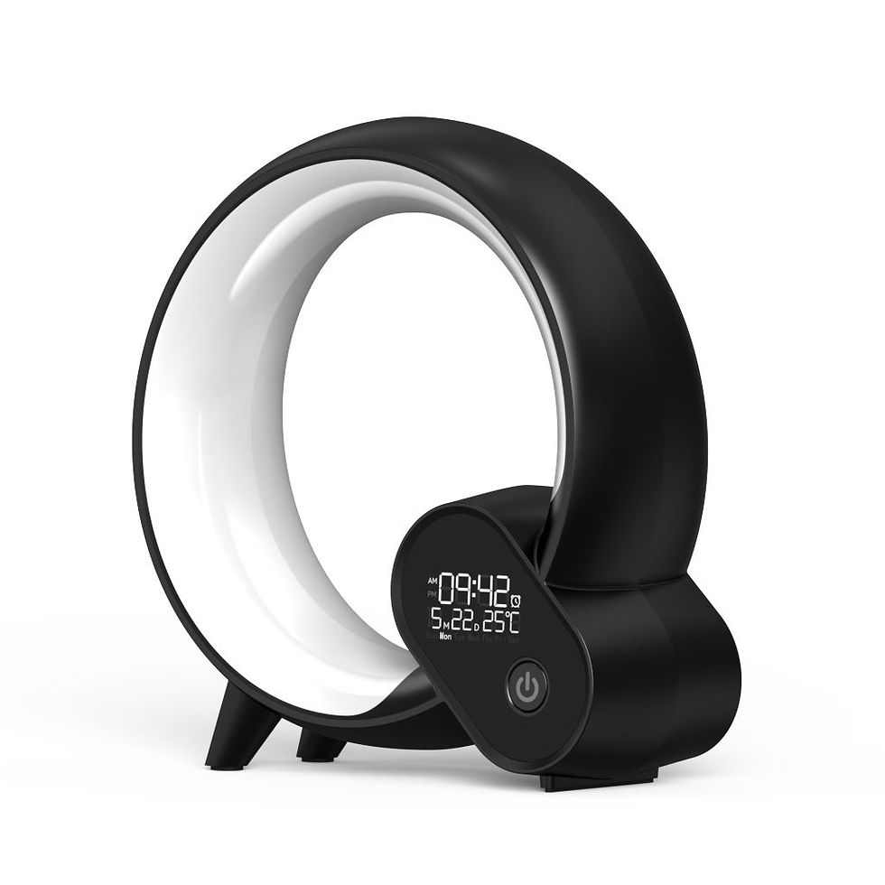 Thumbnail: Creative Q-Light Smart Wake-Up Clock & Bluetooth Atmosphere Speaker