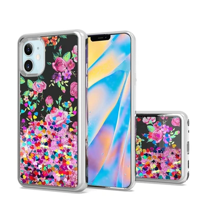 Thumbnail: iPhone 12 5.4 Water Quicksand Glitter Case