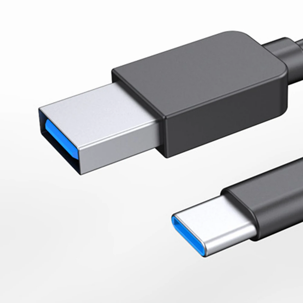 Thumbnail: 7-in-1 External CD/DVD Drive & USB Hub with RGB LED Lighting