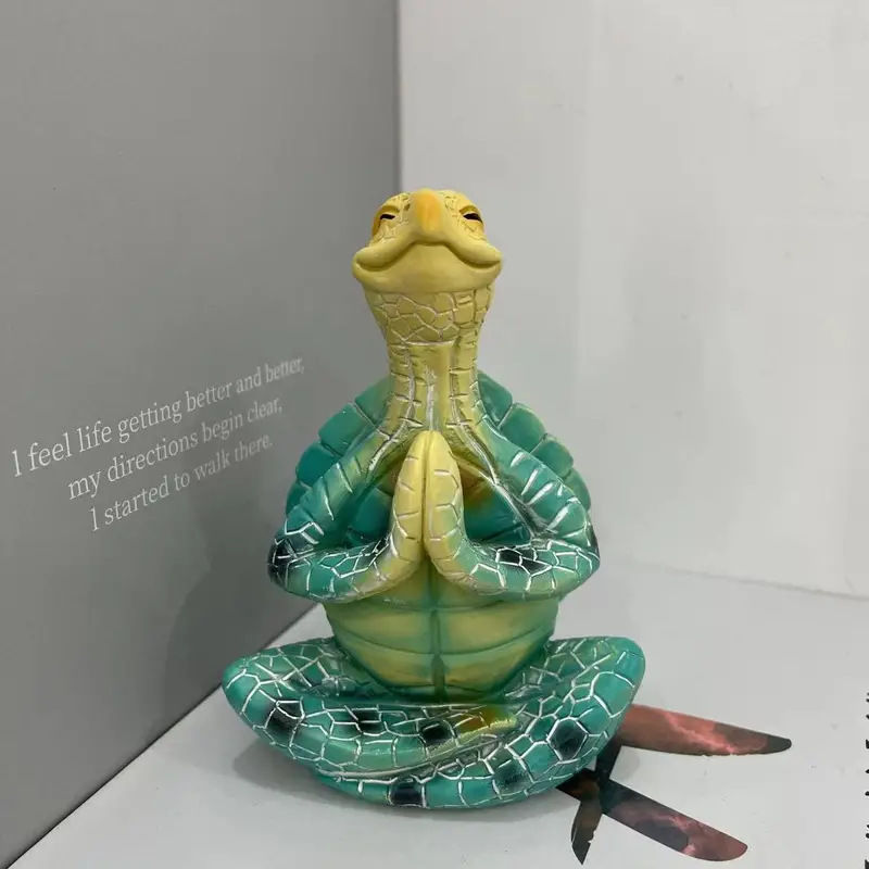 Thumbnail: Yoga Turtle Meditation Statue for Home Garden Decor