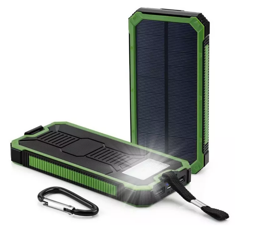 Thumbnail: Waterproof Solar Charging 10000mAh Battery Backup