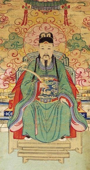 Edebiyat ve Kültür Tanrısı Wenchang Wang (文昌王)