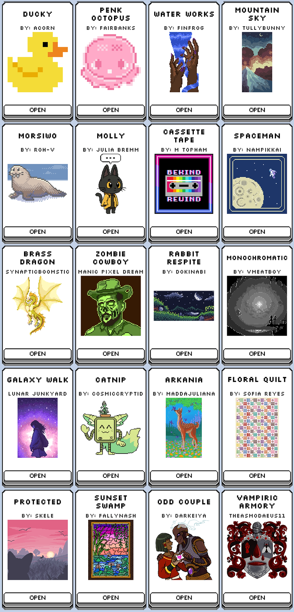Year 7 Pixel Art Competition Winners!