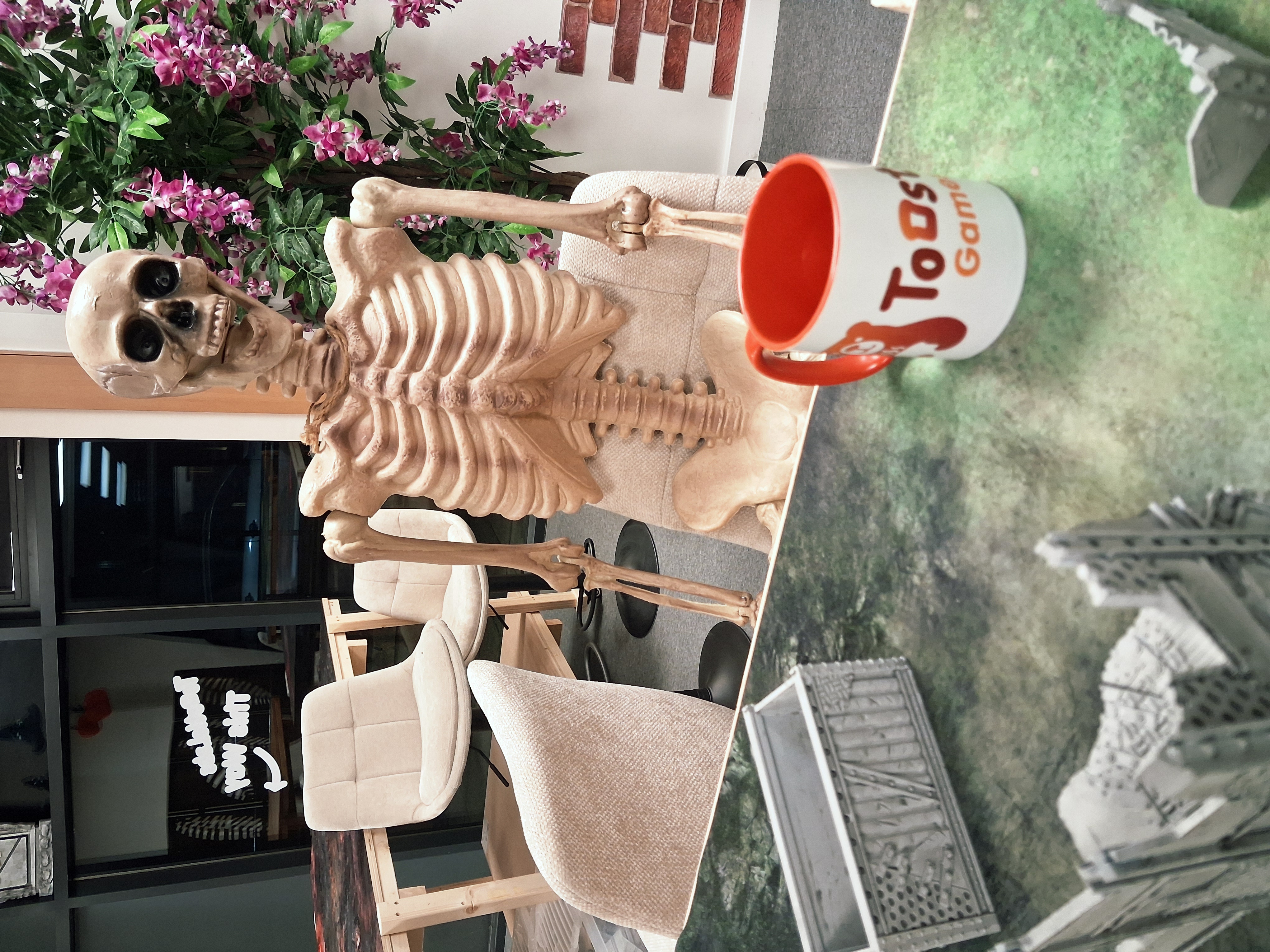 Skeleton Playing Games