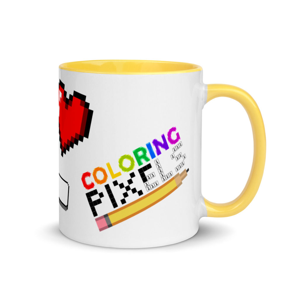 Coloring Pixels - Mug