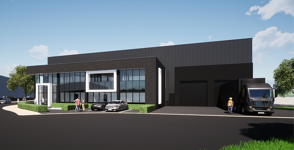 Nieuwbouw bedrijfspand te Boxtel