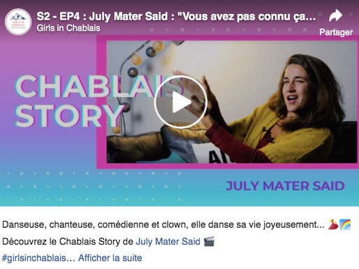 July notre professeure de chant interviewée par Girls In Chablais !!