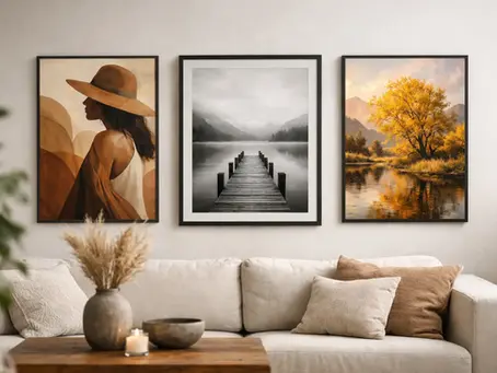 Quadros exclusivos para decoração com alma