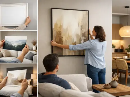 Como definir tamanho de quadro para cada ambiente