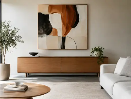 Arte autoral combina com decoração minimalista?