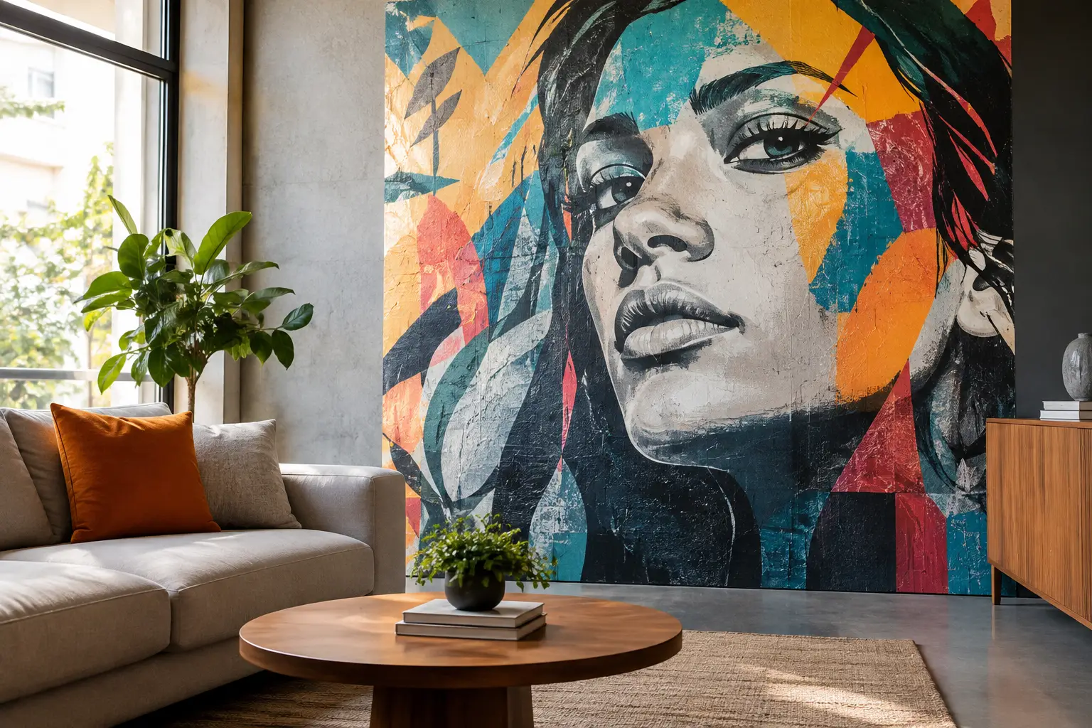 Arte urbana: presença e memória nos interiores