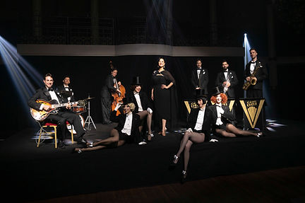 vintage jazz singer 1920s style Paris