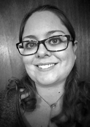 Black and White Head Shot