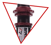 Coil over adjustable shock threaded body