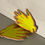 Thumbnail: Sparkly Hand Earrings - Fluro Yellow