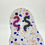 Thumbnail: Glitter Worm Contrast Earrings - Magenta & Black