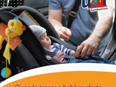 Quando trocar o bebê conforto pela cadeirinha?
